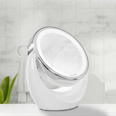 Lanaform LED MIRROR X10-LED осветено огледало с увеличение x1 · x10