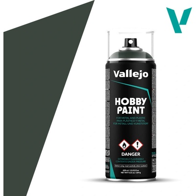 Vallejo Hobby Spray Paint 28026 Dark Green 400ml