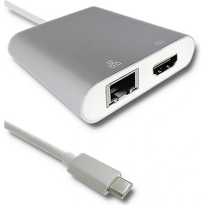 Qoltec 0,2m bílá 50409