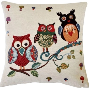 Evenit Gobelín 112 C sovičky Bavlna/PES 45 x 45 cm