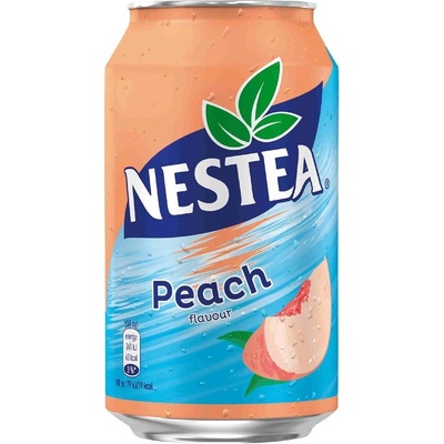 NESTEA čaj s příchutí broskev 0,33 l plech