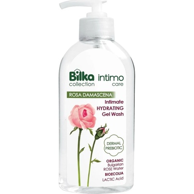 Bilka Intimo Care Хидратиращ интимен гел Rosa Damascena, 200 ml