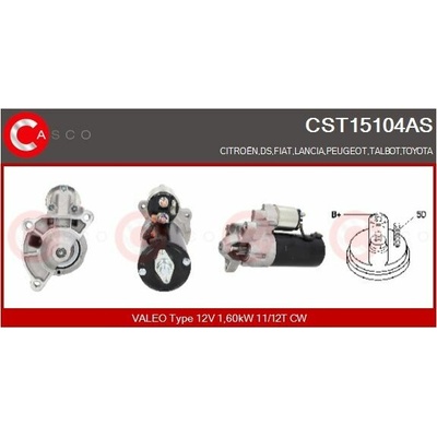 Štartér CASCO Brand New HQ CST15104AS