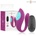 Вибратор за двойки с дистанционно и 10 режима - Intense Annie Purple (D-244468)