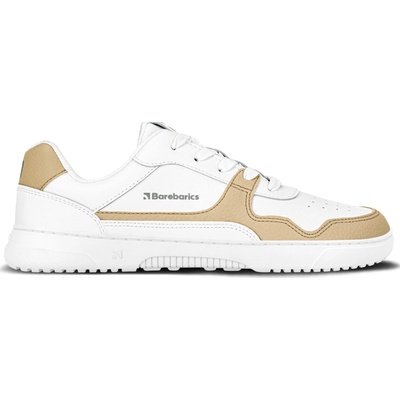 Barefoot tenisky Barebarics Zing - White & Beige biela