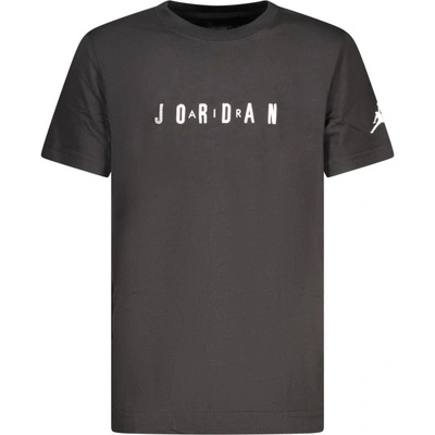 Nike Детска тениска с къс ръкав jordan, Размер 13-15a, Цвят (95d634_ne023bla)