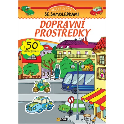 Dopravní prostředky s 50 samolepkami