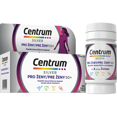 Centrum Silver pro ženy 50+ 90 tablet