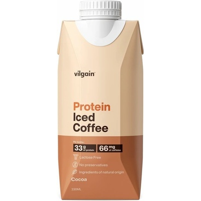 Vilgain Protein Iced Coffee kakao 330 ml – Zboží Dáma
