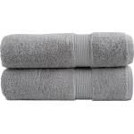 vidaXL Премиум хавлиени кърпи SOLUND 2 бр сиви 100x150 см 600 gsm (137311)