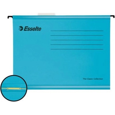 Папка ESSELTE Classic A/4 картон с телбод рециклиран син 10 броя 93130 (93130)
