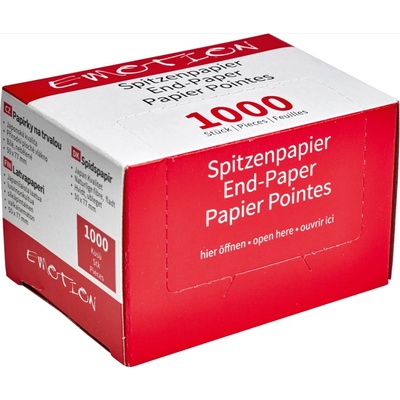 EFALOCK Emotion End Papers papírky na trvalou 1000 ks