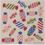 Bloomingville Хартиени салфетки в комплект от 20 бр. 33x33 cm Caramella - Bloomingville (82062900)