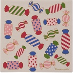 Bloomingville Хартиени салфетки в комплект от 20 бр. 33x33 cm Caramella - Bloomingville (82062900)