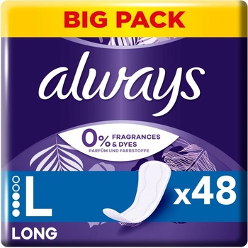 Always Daily Protect Дълги почистващи тампони 48бр (8006540913741)