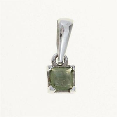 My Moldavite Stříbrný přívěsek s vltavínem 1195