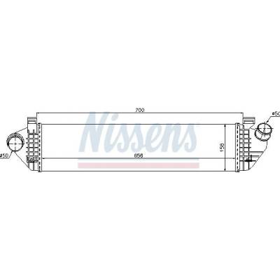 Chladič turba NISSENS 96721
