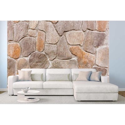 DIMEX ART Самозалепваща се флизелинова фототапета стара каменна плочка 375 x 250 см