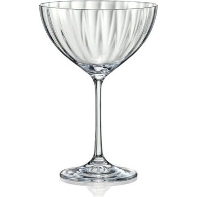 Bohemia Crystal Sklenice na martini a koktejly Waterfall 6 x 340 ml