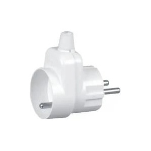 TIMEX-ELEKTRO Timex Plug 16A 2P+Z Uni-Schuko with 2P+Z socket 250V white (WT-16U/G)
