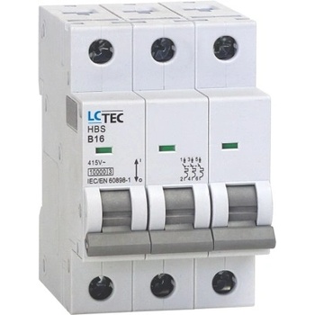 Nadproudový jistič LC Tec Plus HBS 10kA 3P 32A B 495476
