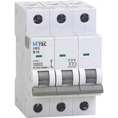Nadproudový jistič LC Tec Plus HBS 10kA 3P 32A B 495476