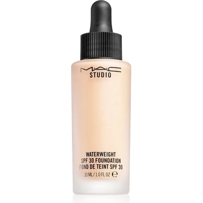 MAC Cosmetics Studio Waterweight SPF 30 Foundation лек хидратиращ фон дьо тен SPF 30 цвят NC 15 30ml