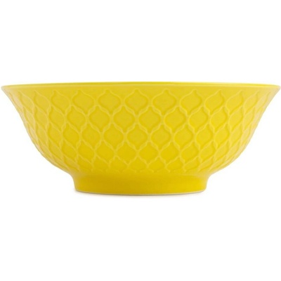 Mikasa Miska na ramen Yellow and Blue Geometric 21 cm