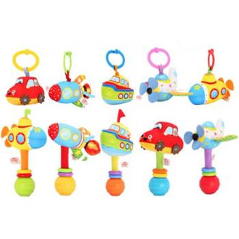 Image 1 of Armtoys ПЛЮШЕНА ДРЪНКАЛКА ПРЕВОЗНИ СРЕДСТВА 10 ВИДА