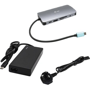 i-tec USB-C Nano Dock HDMI/VGA LAN PD 100W + Зарядно 77W (C31NANOVGA77W)