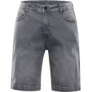 Nax Fedab pánske džínsové šortky MPAA687 šedá