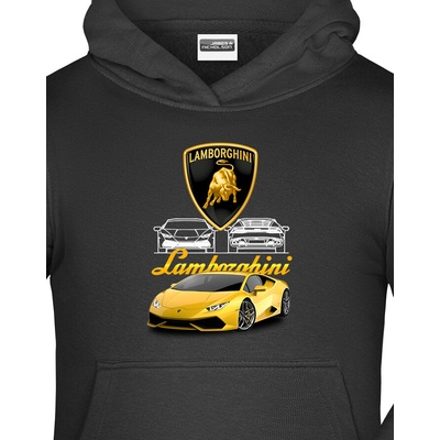 Dětská mikina Lamborghini černá