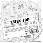 Kondomotheke THIN: 100 sensitive condoms