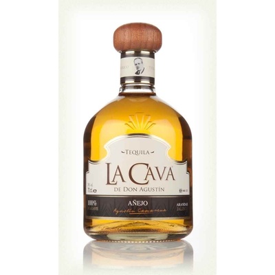 La Cava De Don Agustín Tequila Aňejo 38% 0,7 l (holá láhev)