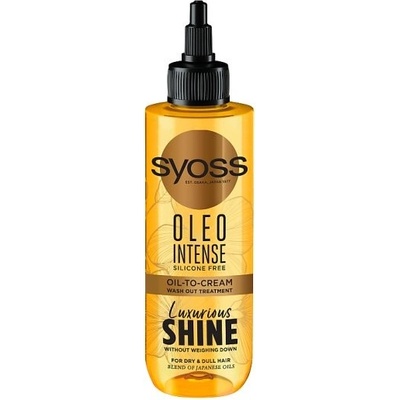 Syoss Oleo Intense Oil-To-Cream olejový krém na lesk a hebkosť vlasov 200 ml