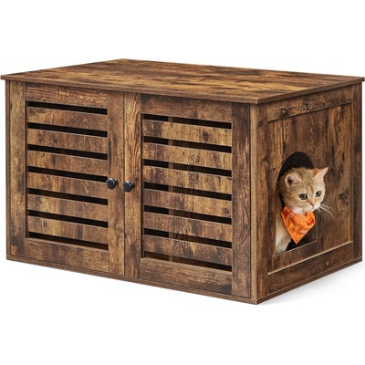 Feandrea Skříňka na kočičí toaletu 80 x 49 x 53 cm – Zboží Mobilmania