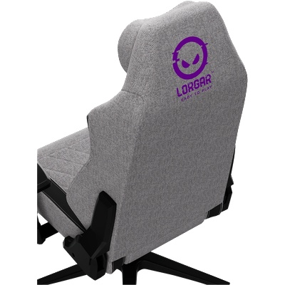 LORGAR CHA41, Ergonomic Gaming Chair Advanced, premium anti-stain fabric, Grey (LRG-CHA41-GY)