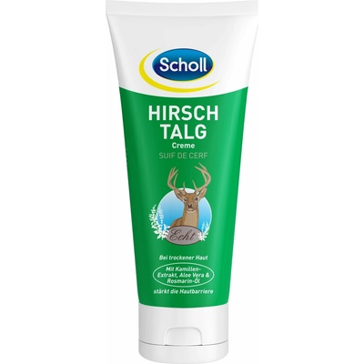 Scholl Hirsch Talg Creme bylinný krém pro suchou pokožku 100 ml