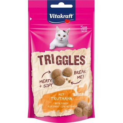 Vitakraft Triggles pochúťka s morčacím mäsom 40 g