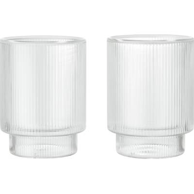 Ferm Living Sklenice Ripple Thermal 2 x 220 ml