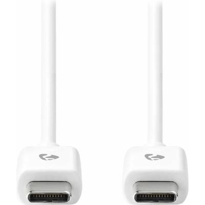 Nedis CCGL60700WT30 USB 2.0/ zástrčka USB-C - zástrčka USB-C/ 60 W/ 480 Mbps 3m