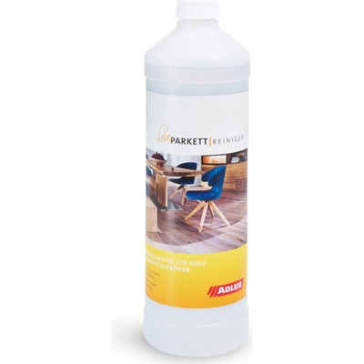 Adler CLEAN Parkettreiniger - čistič na parkety odstraňuje špinu aj šmuhy po opätkoch 1 l