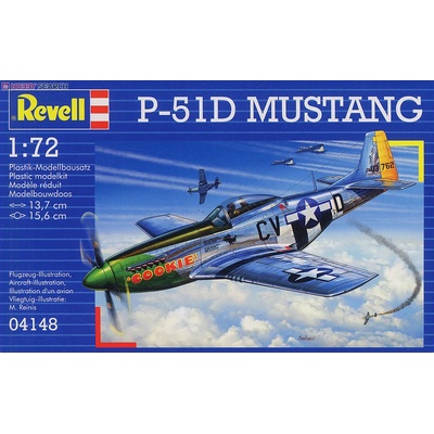 Revell Сглобяем модел Revell - Мустанг P-51D