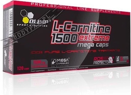 olimp l carnitine 1500 extreme mega caps L-Carnitine Caps 120 Capsules carnitine tartrate per capsule Olimp L-Carnitine 1500 Extreme |