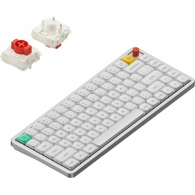 NuPhy Air75 V3 bílá Red nano Switch