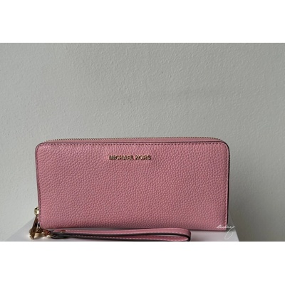 Michael Kors dámská peněženka Jet set travel large continental růžová carnation kožená