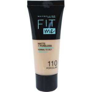 Maybelline MBL FIT ME MAKE-UP MATTE+PORELESS 30 ML / 110 PORCELAIN make-up 110 porcelain