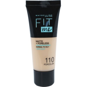 Maybelline MBL FIT ME MAKE-UP MATTE+PORELESS 30 ML / 110 PORCELAIN make-up 110 porcelain