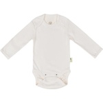 Bio Baby Бебешко боди Bio Baby - Органичен памук, 62 cm, 3-4 месеца, екрю (97218110) - baby