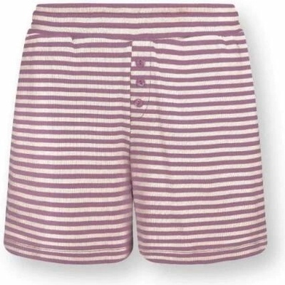 Pip Studio kraťasy Bobi Little Sumo Stripe lila